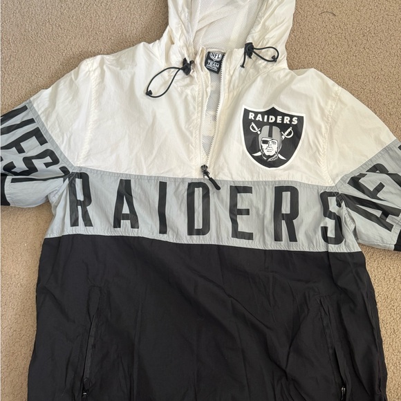 NFL Jackets & Blazers - Raiders Women’s Jacket - Black and White